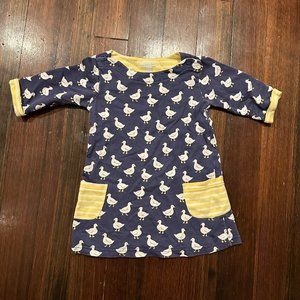 JoJo Maman Bebe Girls Duck Dress 2-3yrs